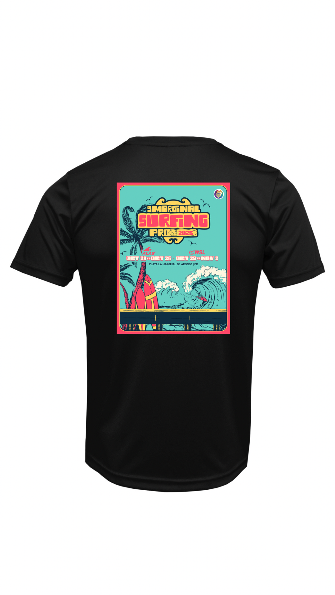 LA MARGINAL SURFING PRO SHIRT
