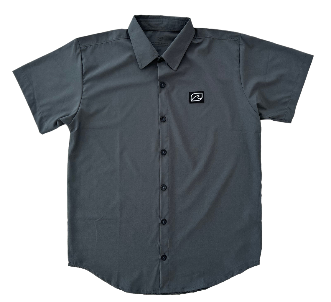 Camisa Button Down Ocean Vibes